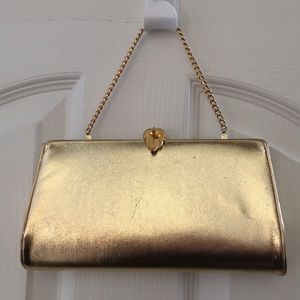 FINAL CLEARANCE 
LADIES’ Gold-tone Bag